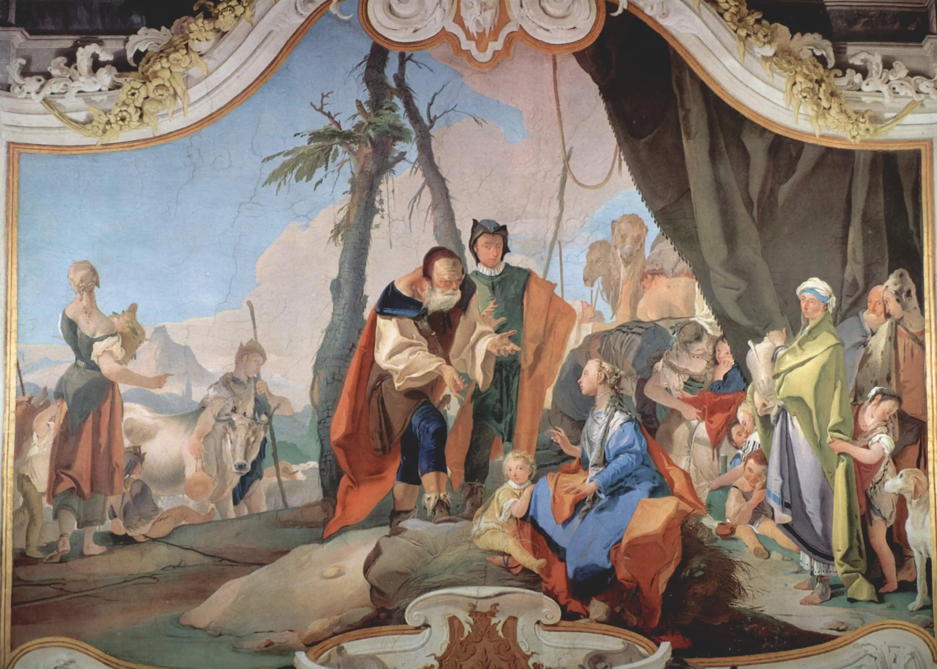 Rachel cachant les idoles - Giovanni Battista Tiepolo - Alpha Reproduction