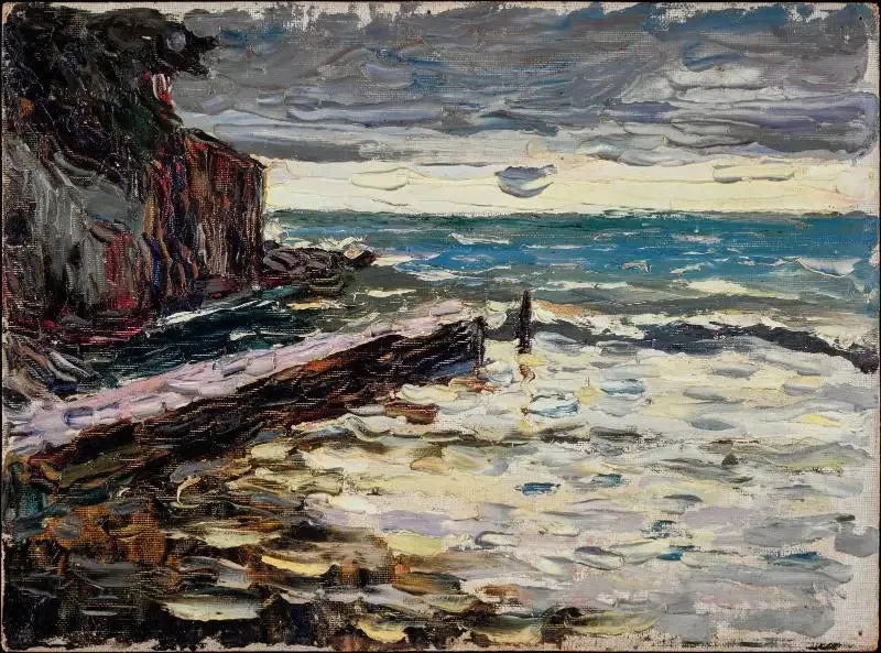Рапалло, бурное море - Василий Кандинский