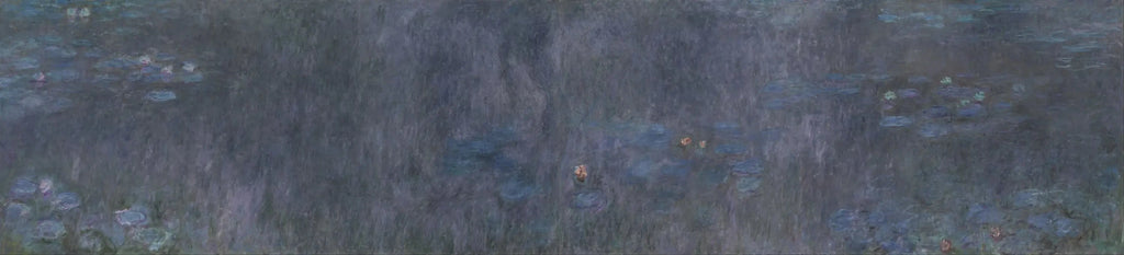 Reflets d’arbres de Claude Monet, 1914–1926 – Orangerie INV 20107, deux panneaux