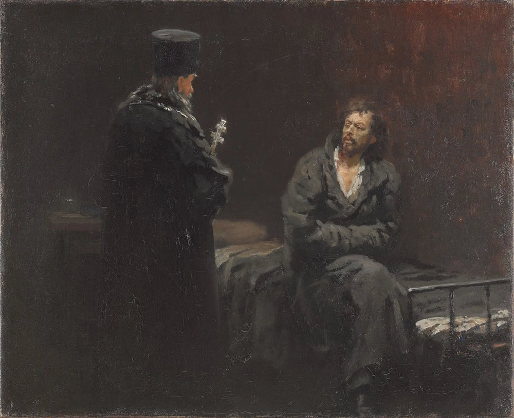 Refus d’aveu - Ilya Repin - Alpha Reproduction