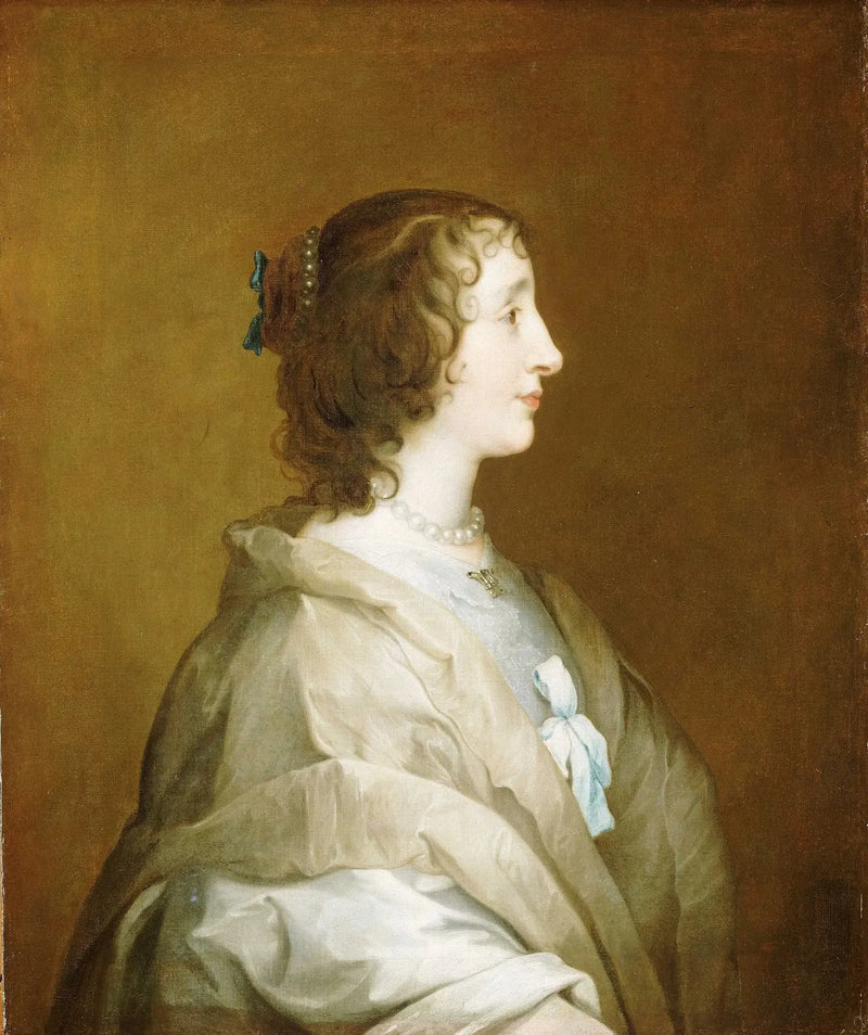 Королева Генриетта Мария, 1609-1669 - Антуан ван Дейк