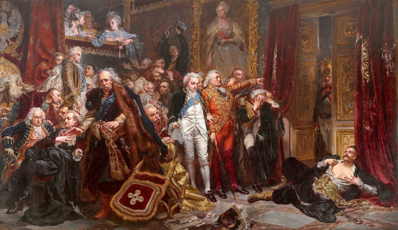 Рейтан - Падение Польши. - Ян Матейко