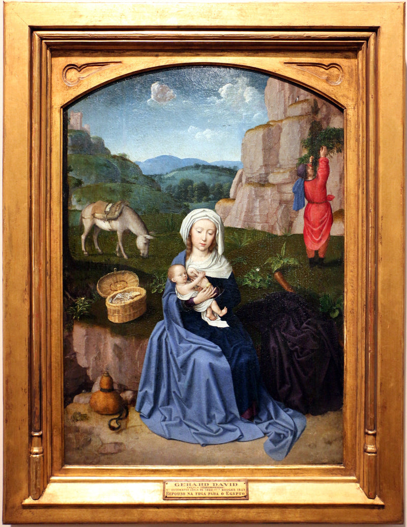 Отдохните во время полета в Египет - Жерар Давид