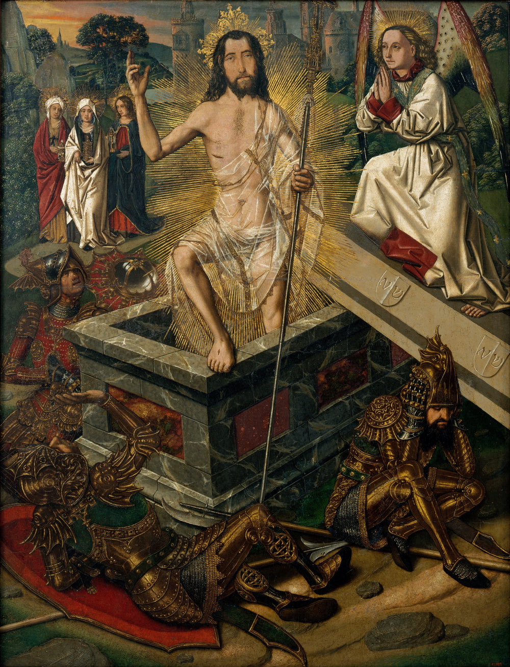 Résurrection du Christ - Bartolomé Bermejo - Alpha Reproduction