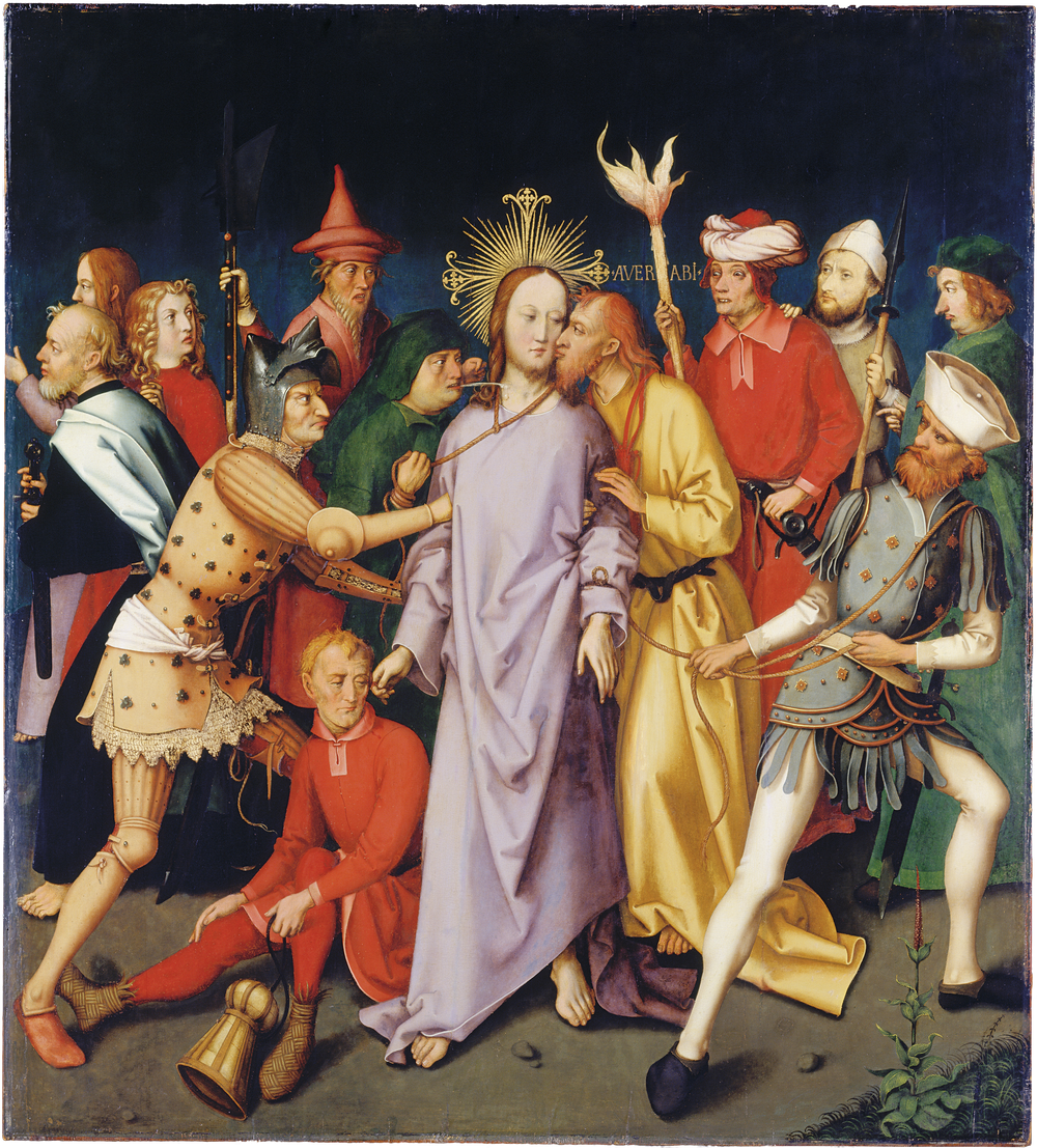 Retable dominicain de Francfort: L’arrestation du Christ - Hans Holbein the Elder - Alpha Reproduction