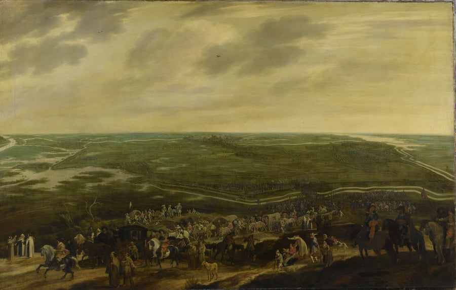 La retraite de la garnison espagnole après la capitulation de 's-Hertogenbosch, le 17 septembre 1629 - Paulus van Hillegaert