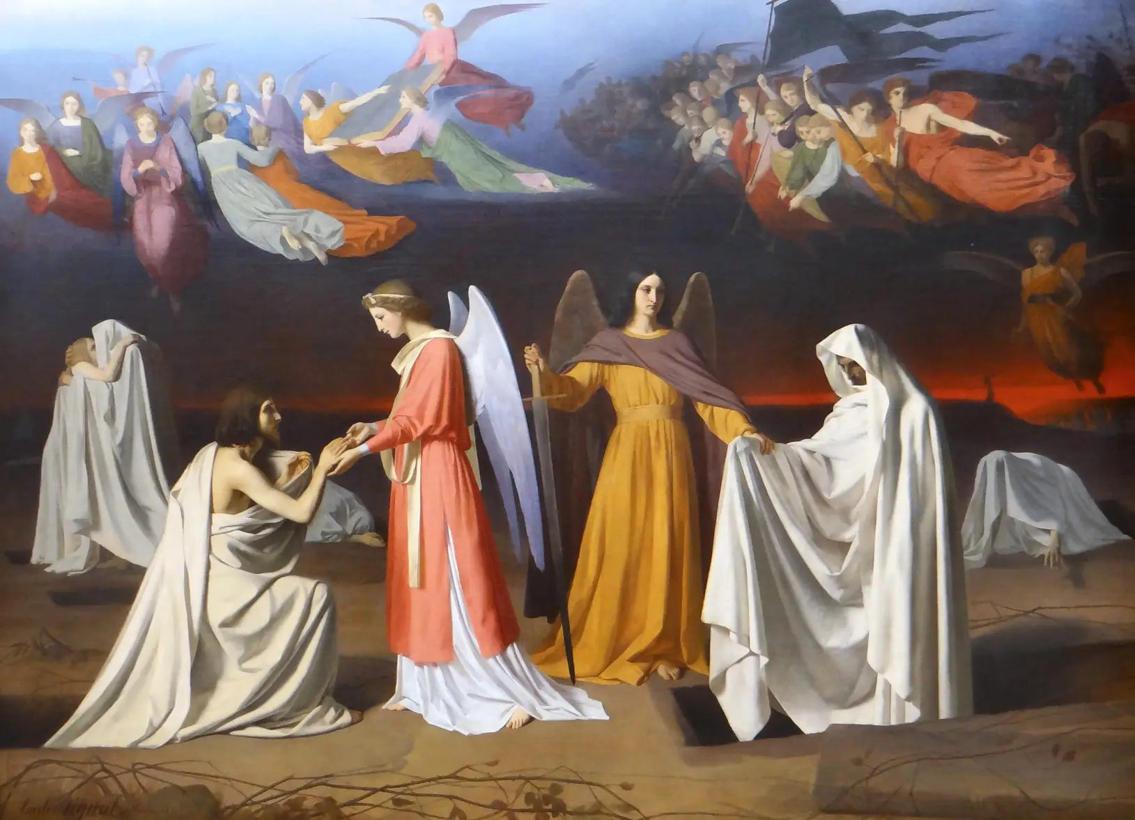 Réveil du juste réveil du méchant - Émile Signol - Alpha Reproduction