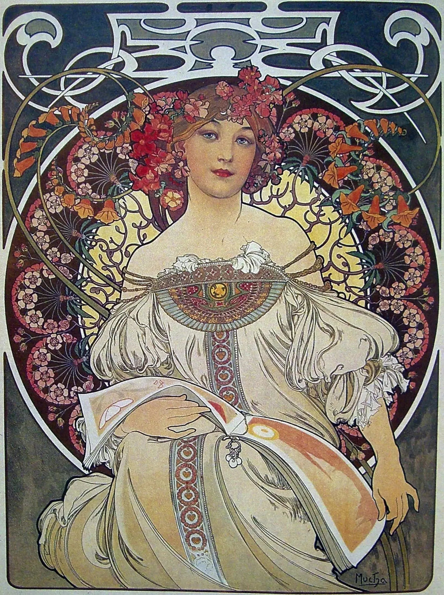 Мечта — Альфонс Муха