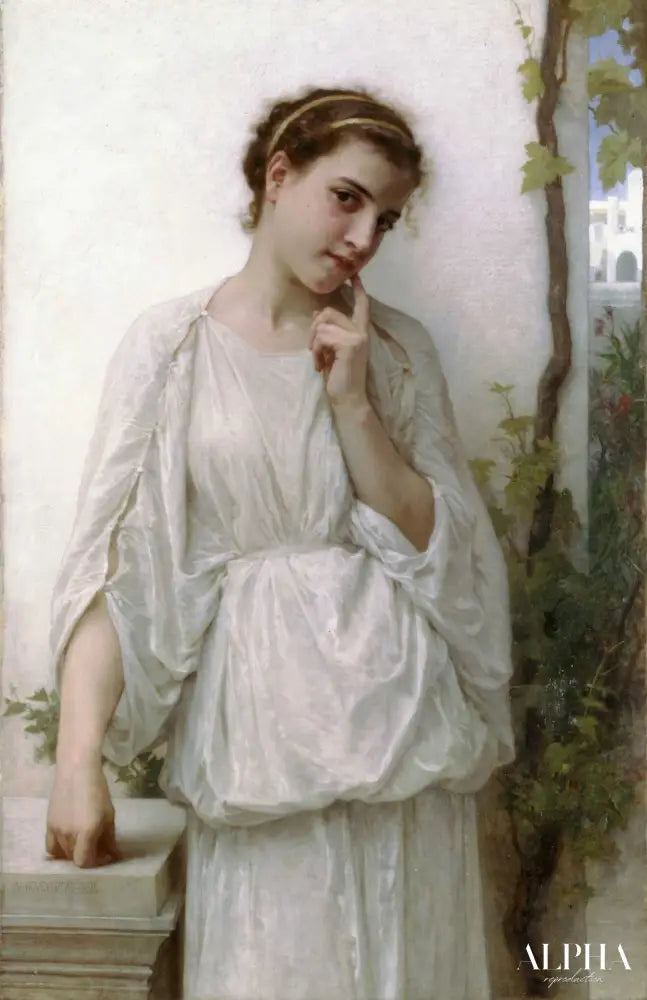 Rêverie - William Bouguereau - Reproductions de tableaux et peintures haut de gamme