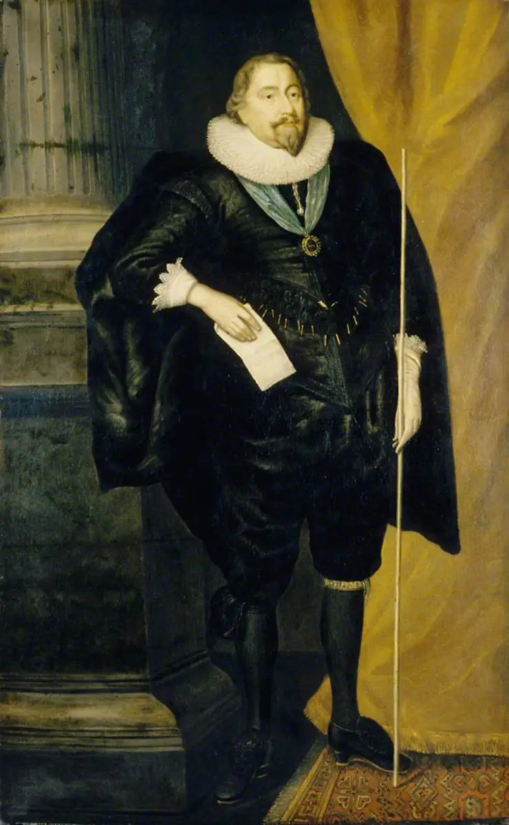 Ричард Уэстон (1577–1635), 1-й граф Портленд, дипломат, канцлер казначейства и лорд-гранд казначей - Антуан ван Дейк