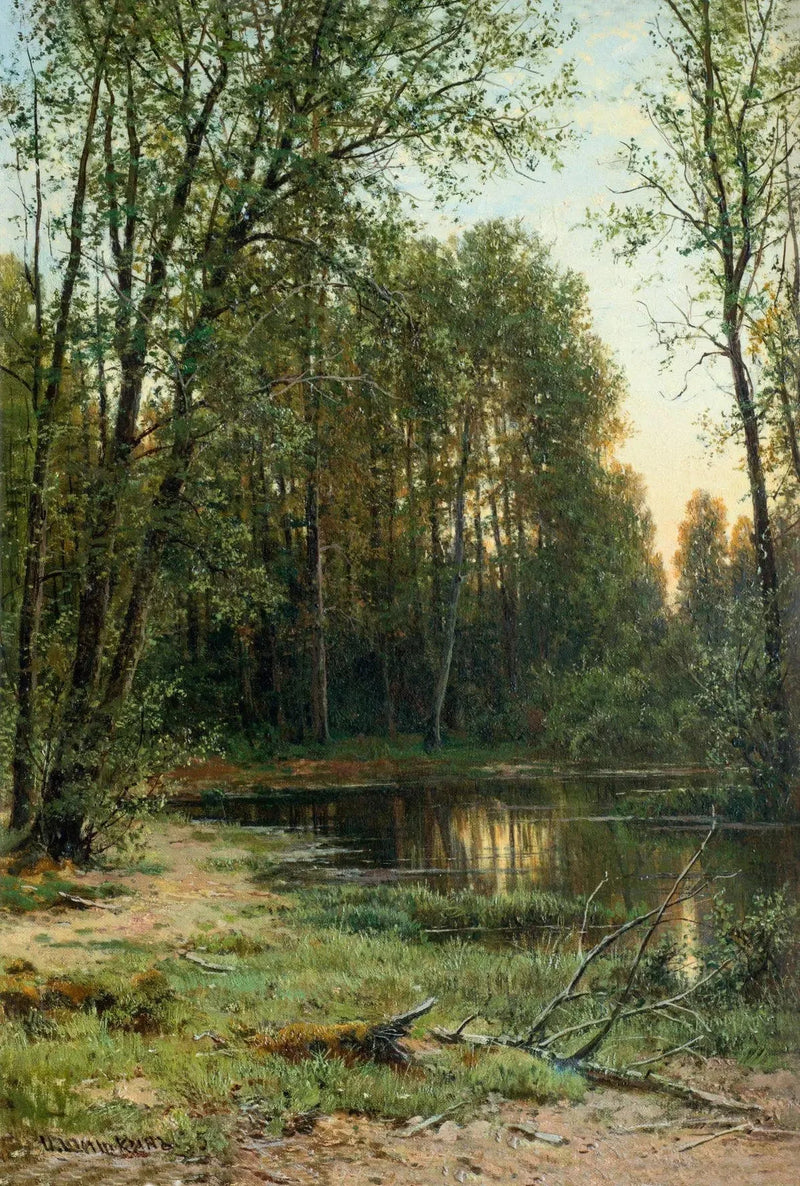 Река в лесу - Иван Чихкин