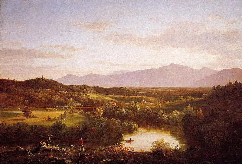 Река в Катскиллс - Томас Коул