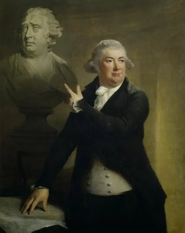 Robert Cunninghame Graham de Gartmore, décédé en 1797. Poète et homme politique - Henry Raeburn image 1 reproduction artisanale de tableau