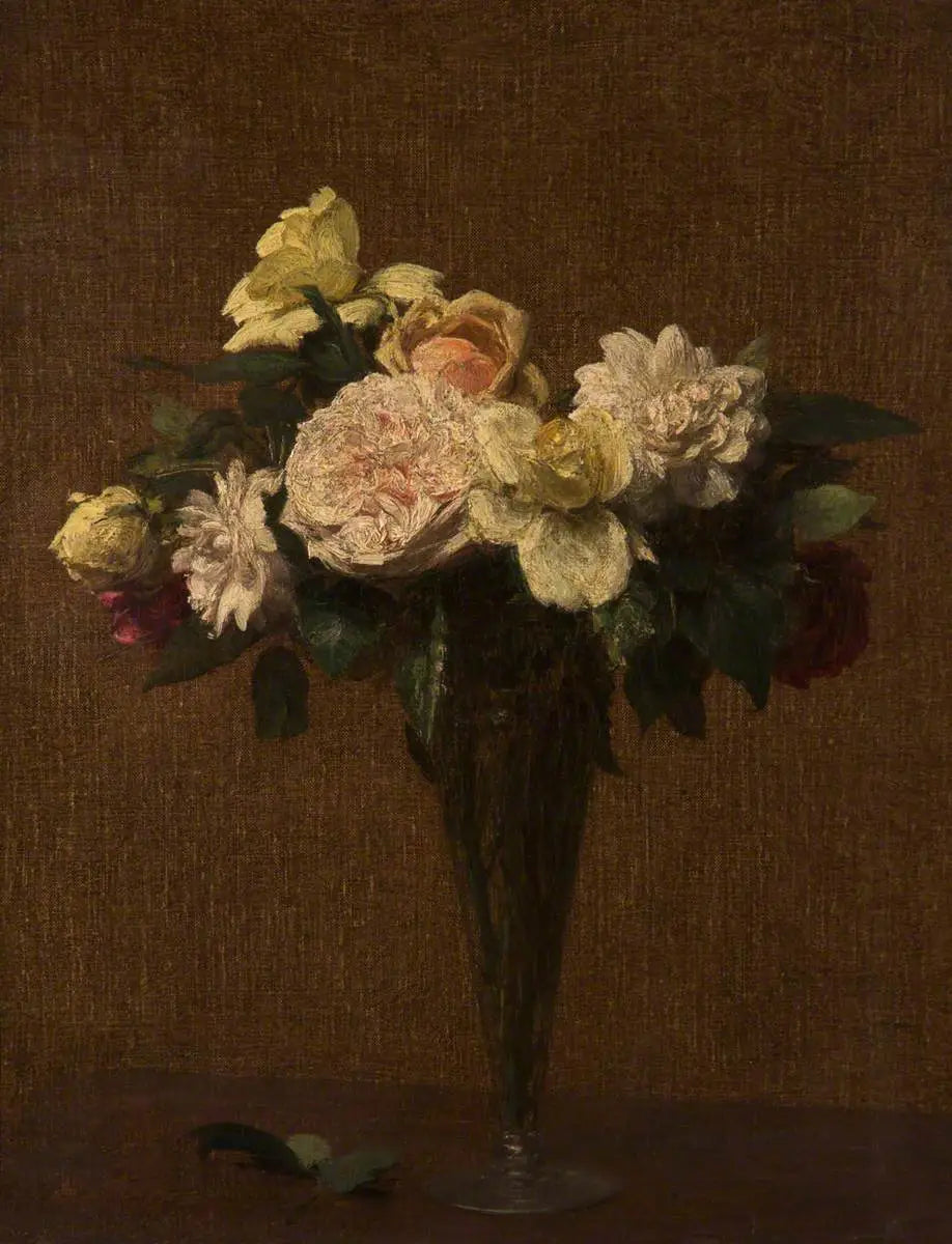 Roses II - Henri Fantin-Latour - Alpha Reproduction