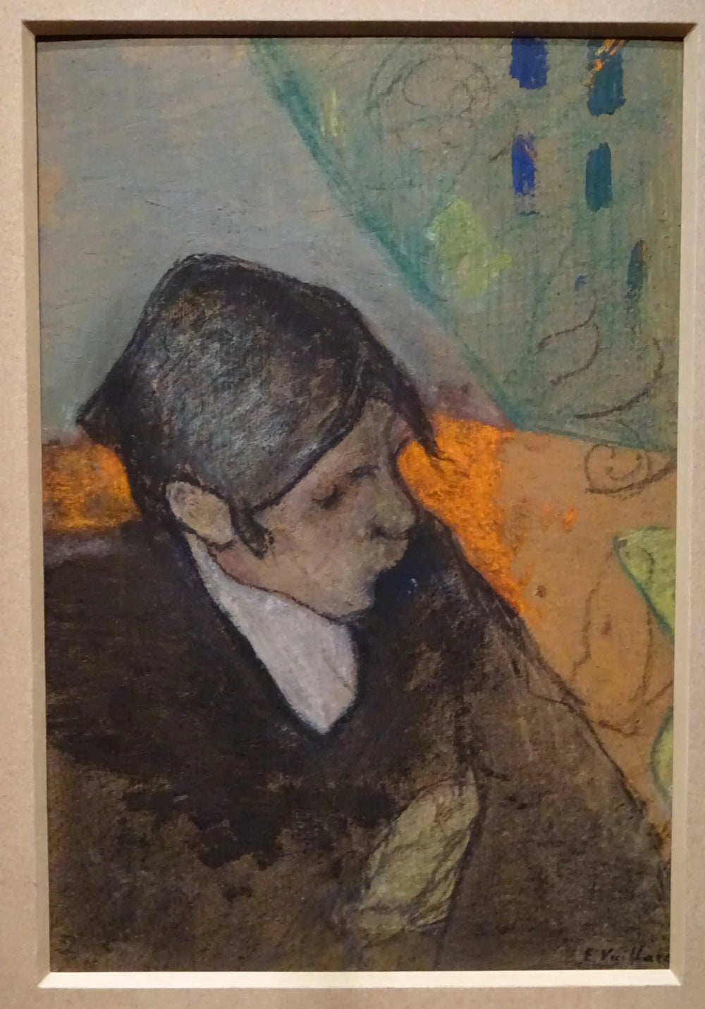 Roussel à la mèche noire - Édouard Vuillard - Alpha Reproduction