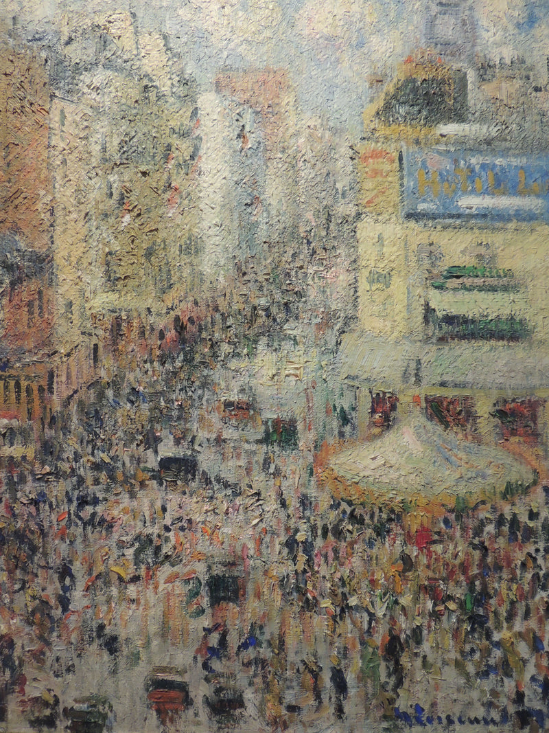 Рю Клиньякур в Париже, 14 июля 1926 - Гюстав Луазо