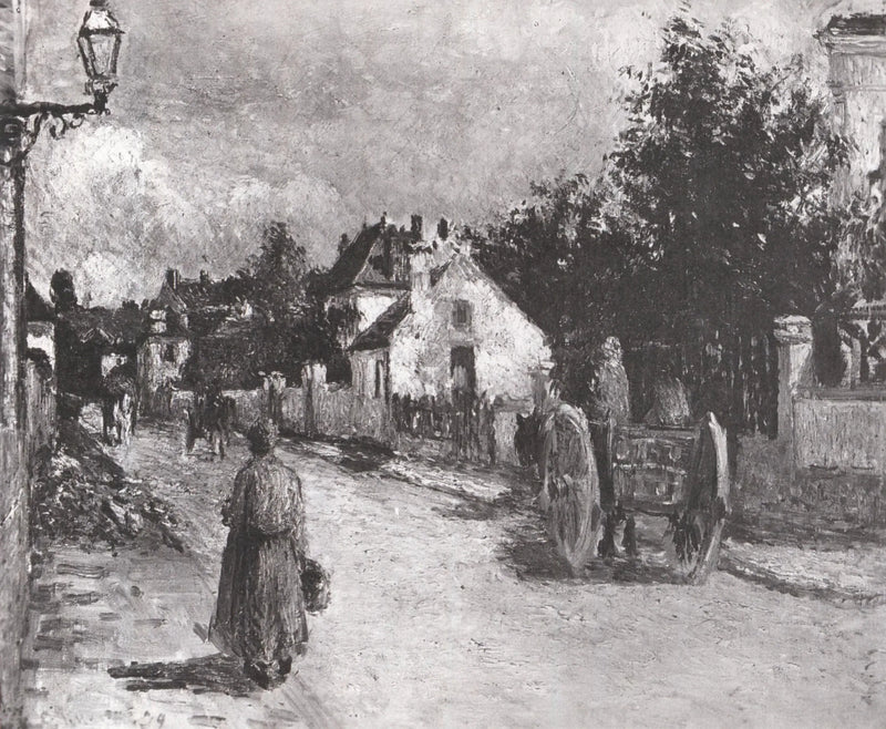 Улица Эрмитаж, Понтуаз (1879) - Камиль Писсарро