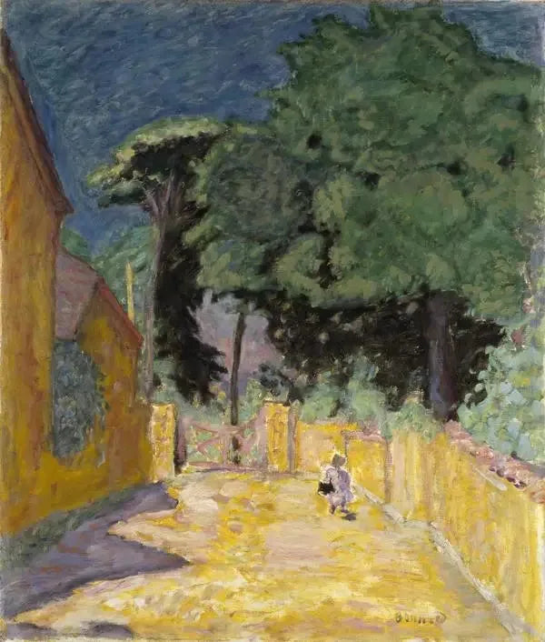 Улица в Вернонне [Ruelle à Vernonnet] - Пьер Боннар