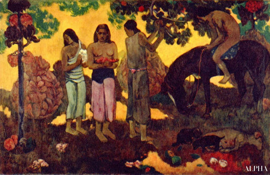 Rupe Rupe (la cueillette de fruits) - Paul Gauguin - Reproductions de tableaux et peintures haut de gamme