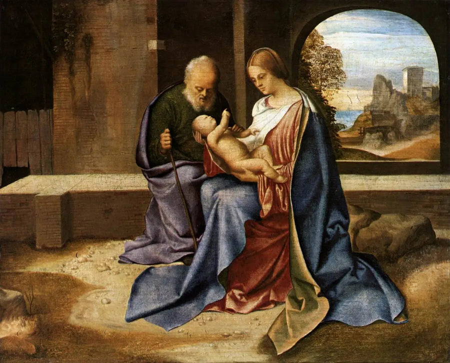 Sacra Famiglia Benson - Джорджоне