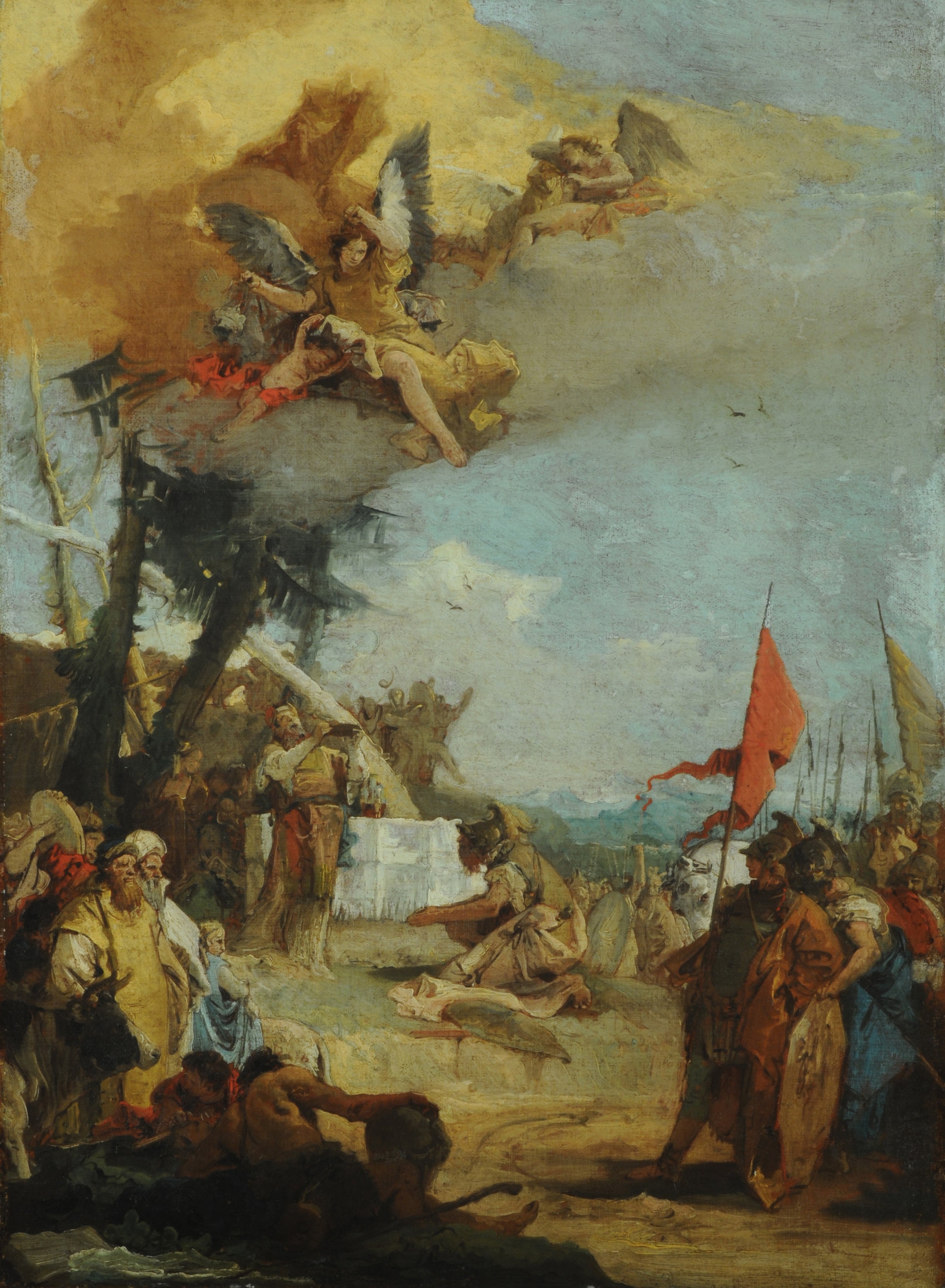 Sacrifice de Melchisédek - Giovanni Battista Tiepolo - Alpha Reproduction