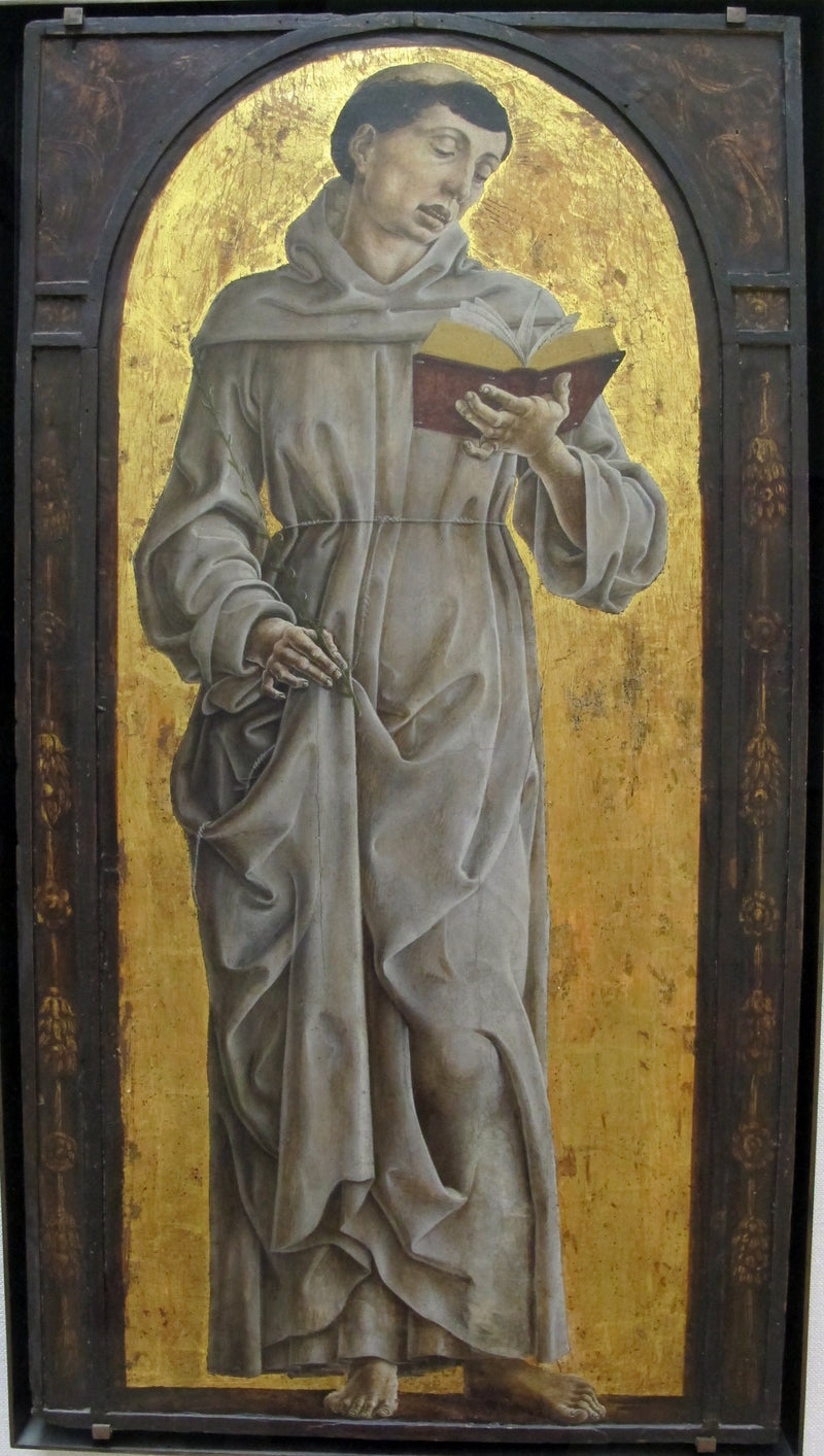 Святой Антоний Падуанский читающий - Косме Тура