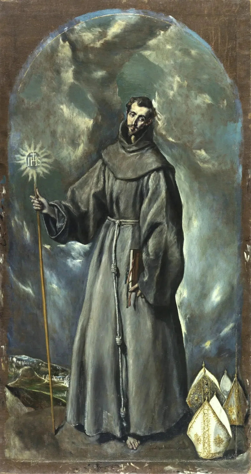 Сан-Бернардин Сиенский - Эль Греко