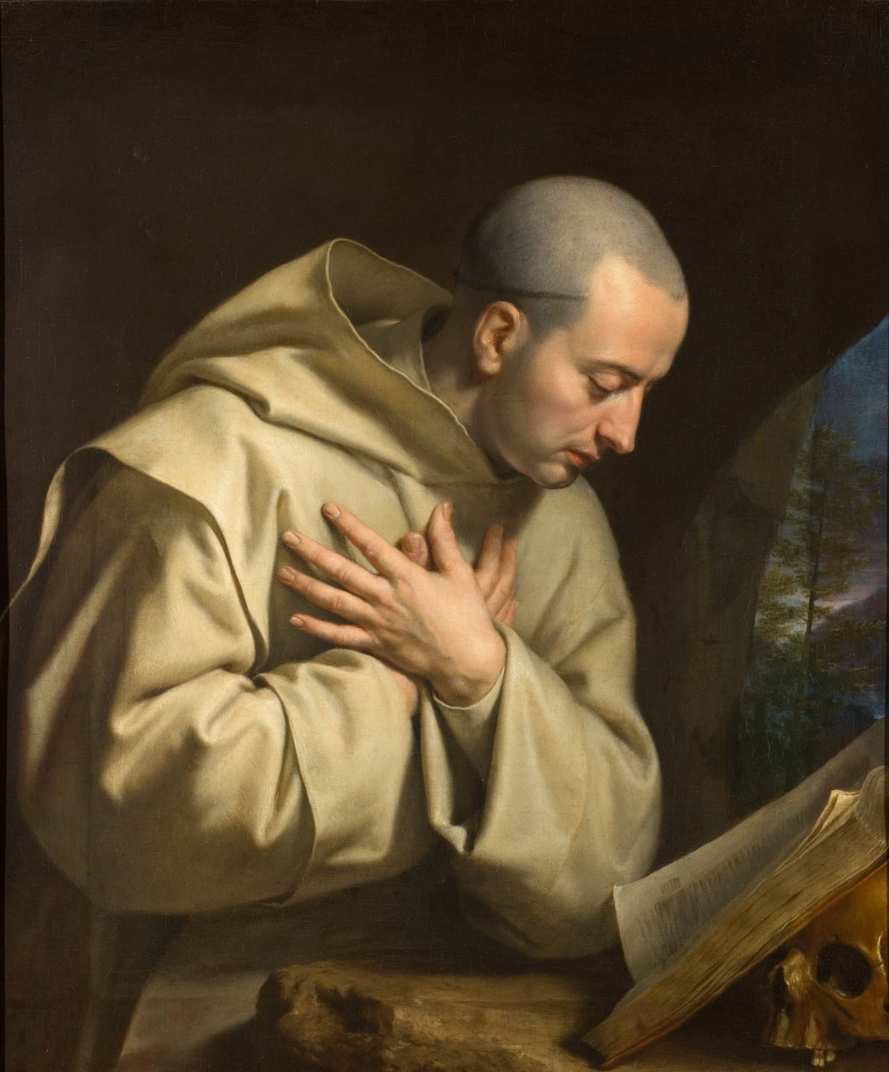 Saint Bruno - Philippe de Champaigne - Alpha Reproduction