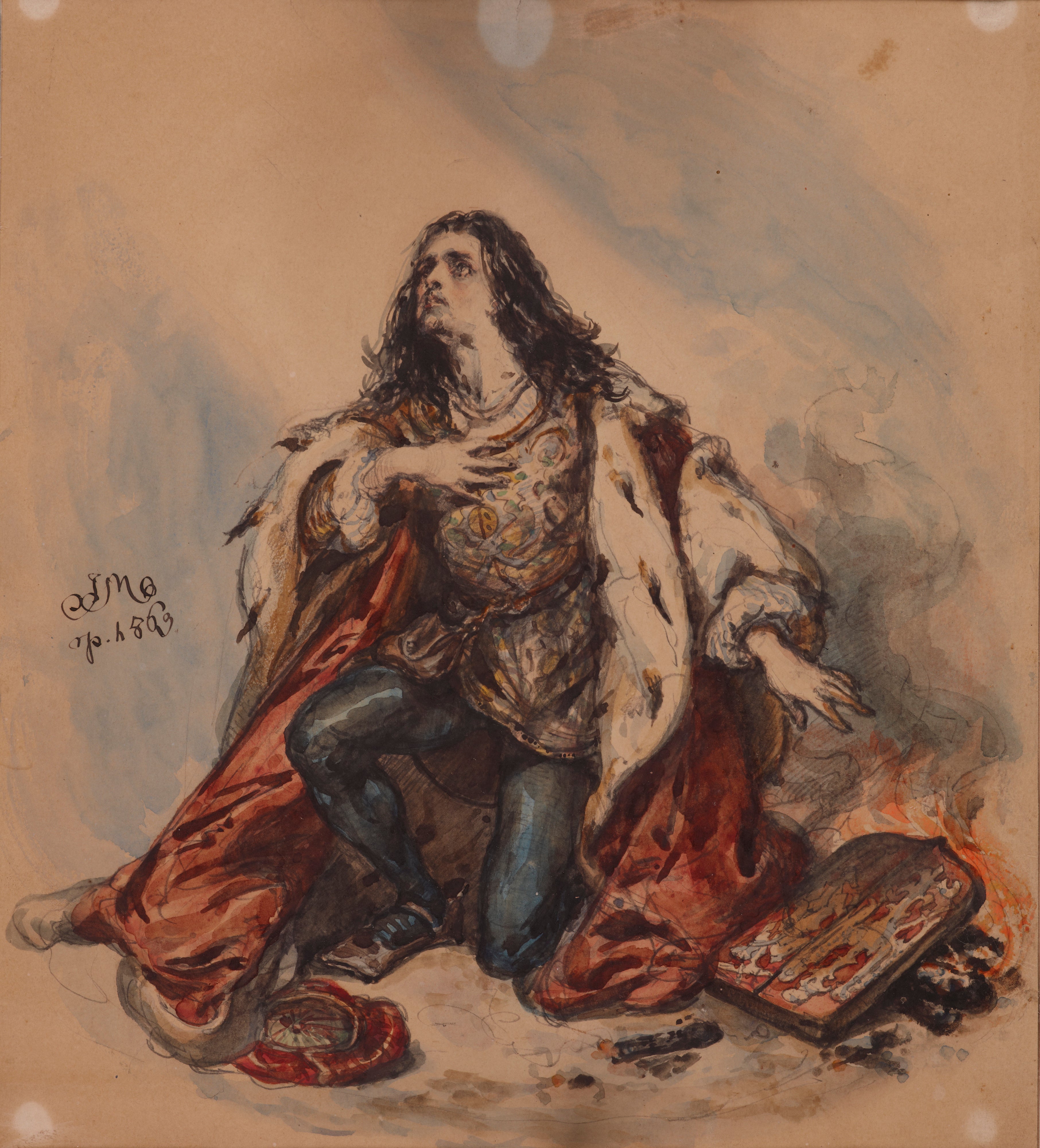 Saint Casimir - Prince héritier polonais - Jan Matejko - Alpha Reproduction