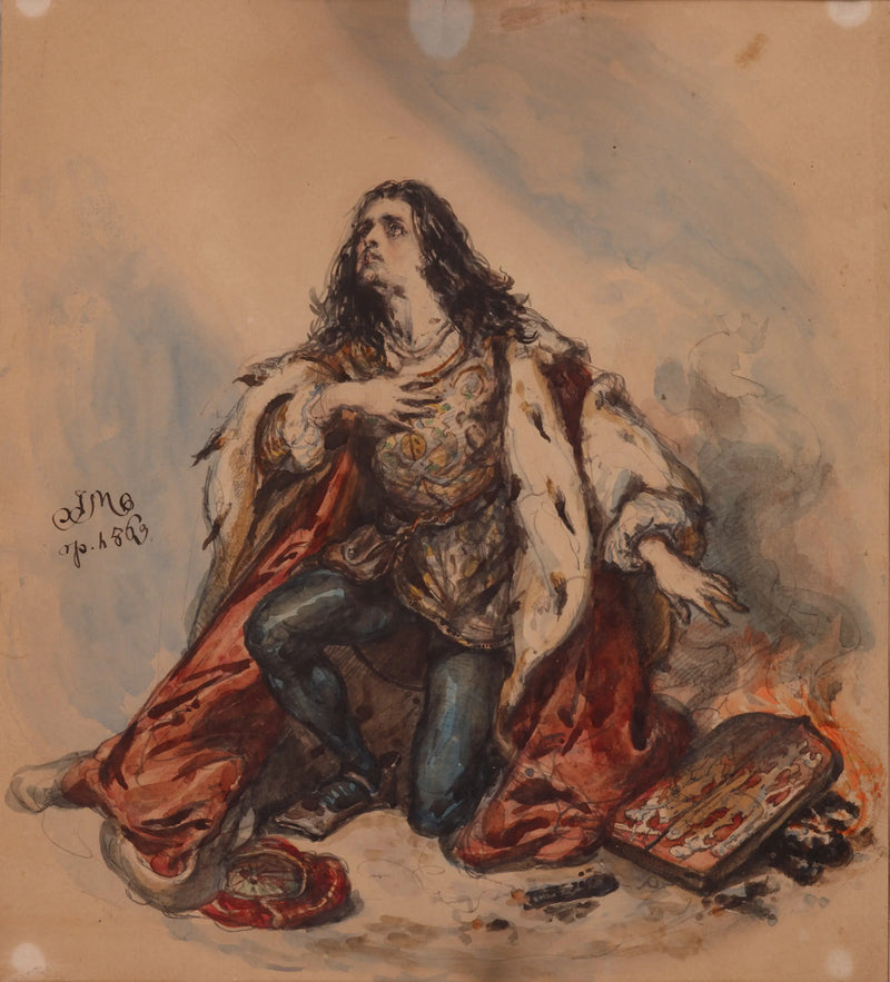 Святой Казимир — польский наследный принц — Ян Матейко