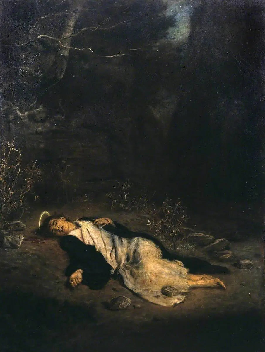 Saint Étienne - John Everett Millais image 1 reproduction artisanale de tableau