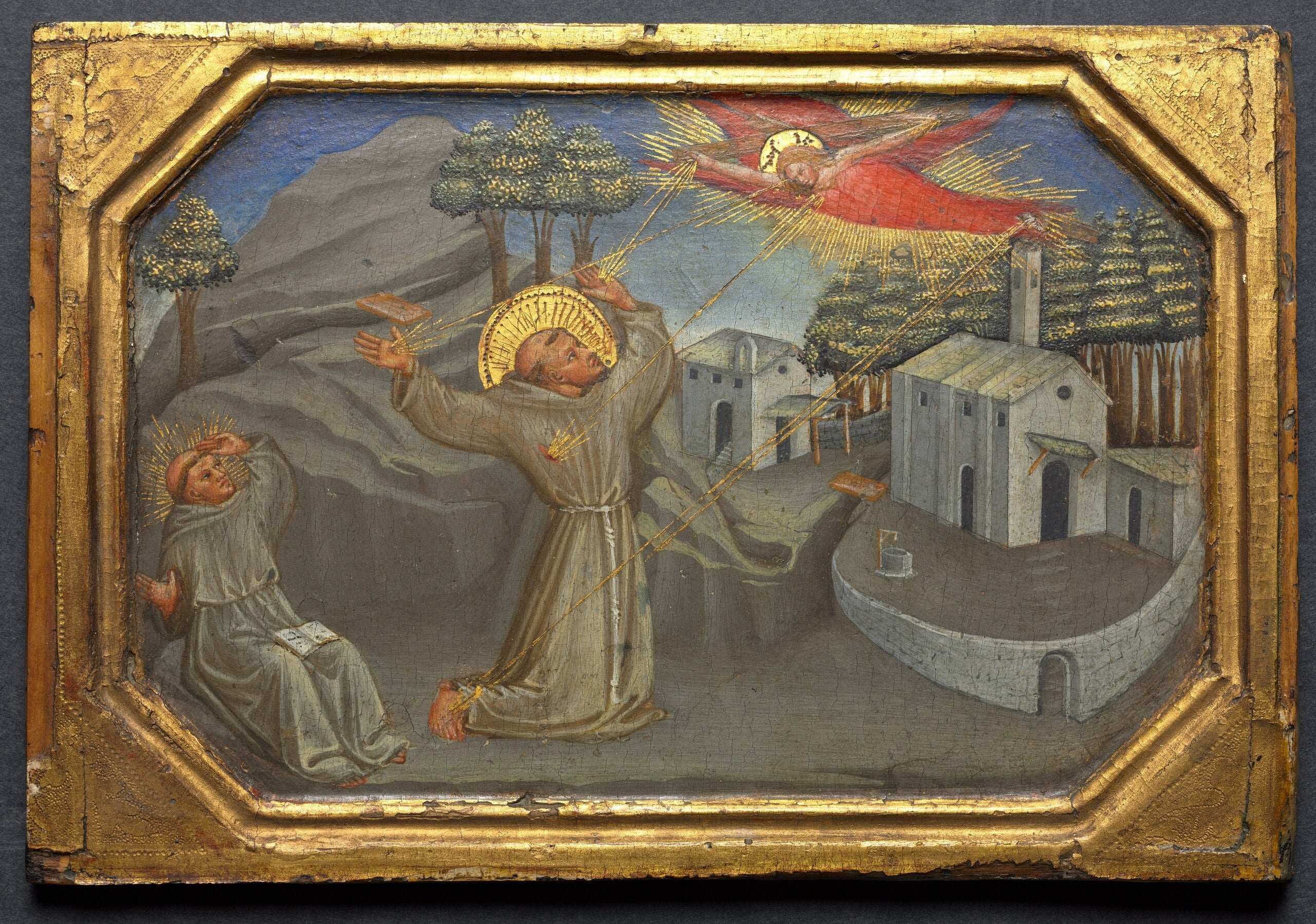 Saint François d’Assise recevant les stigmates - Bicci di Lorenzo - Alpha Reproduction