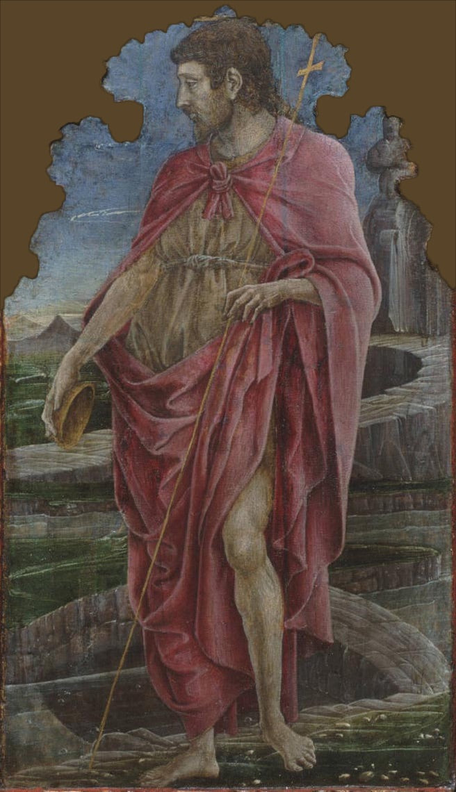 Saint Jean-Baptiste - Cosmè Tura - Alpha Reproduction