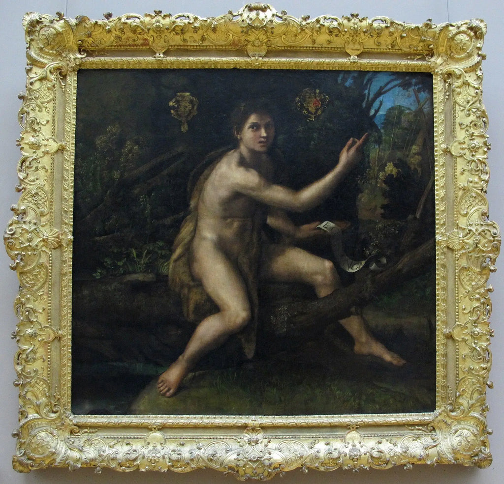 Saint Jean-Baptiste dans le désert désignant la croix de la Passion - Raphaël Sanzio - Alpha Reproduction