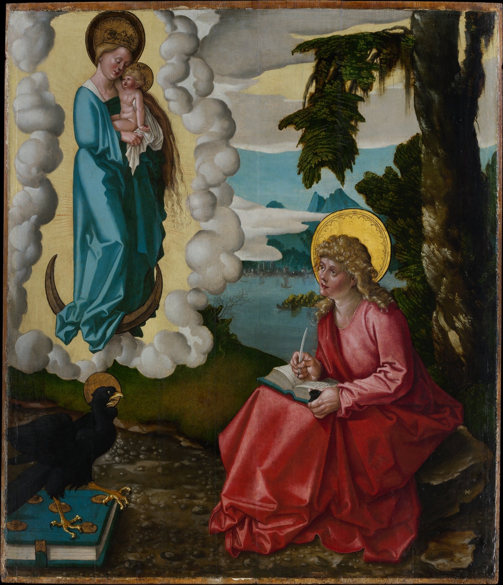 Saint Jean sur l’île de Patmos - Hans Baldung Grien - Alpha Reproduction