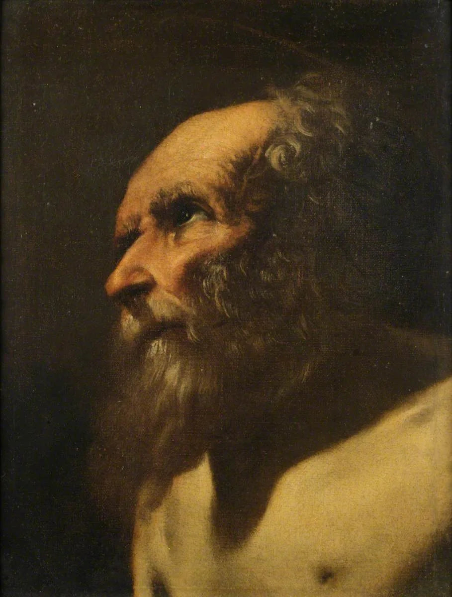 Saint Jérôme (vers 347-420) - Simon Vouet image 1 copie peinte à la main à l’huile