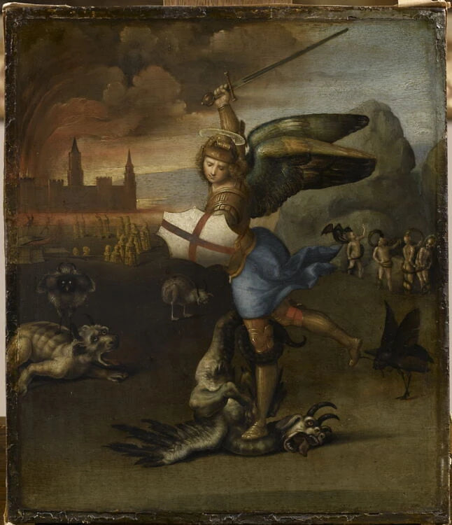 Saint Michel - dit Raphaël Santi Raffaello