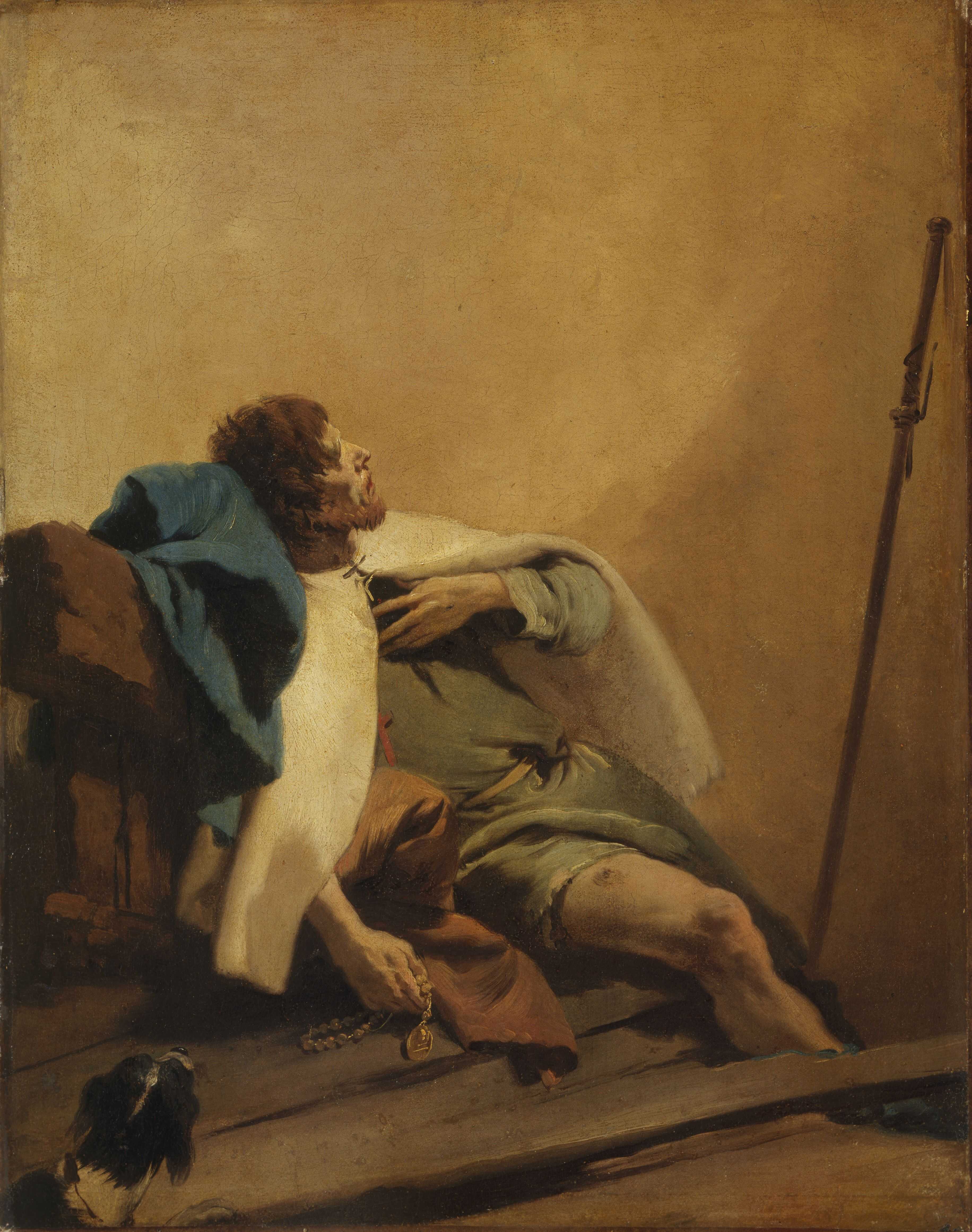 Saint Roch - Giovanni Battista Tiepolo - Alpha Reproduction