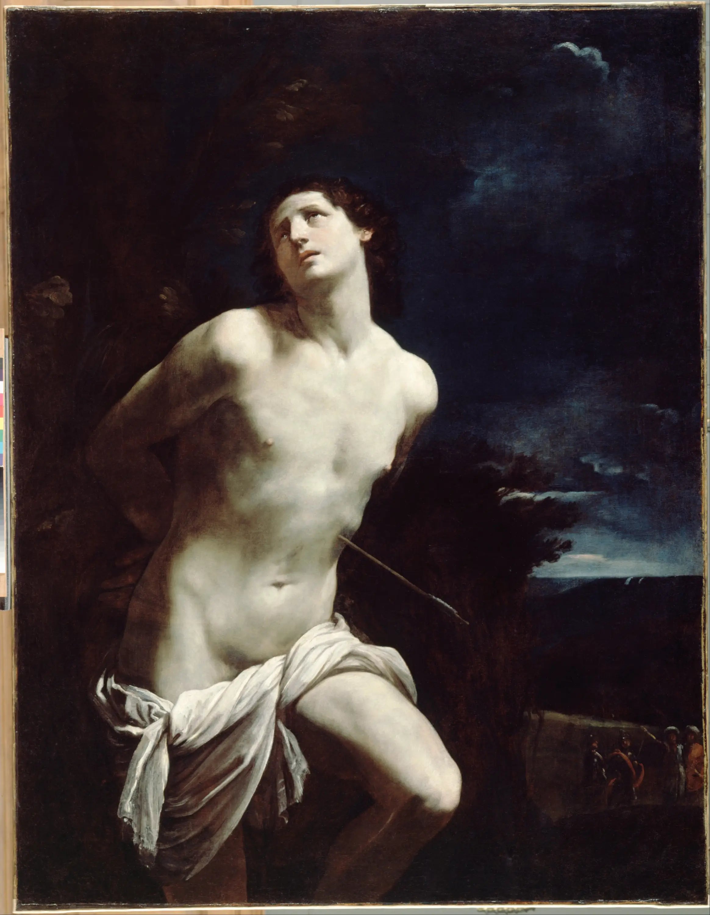 Saint Sébastien - Guido Reni image 1 copie peinte à la main à l’huile