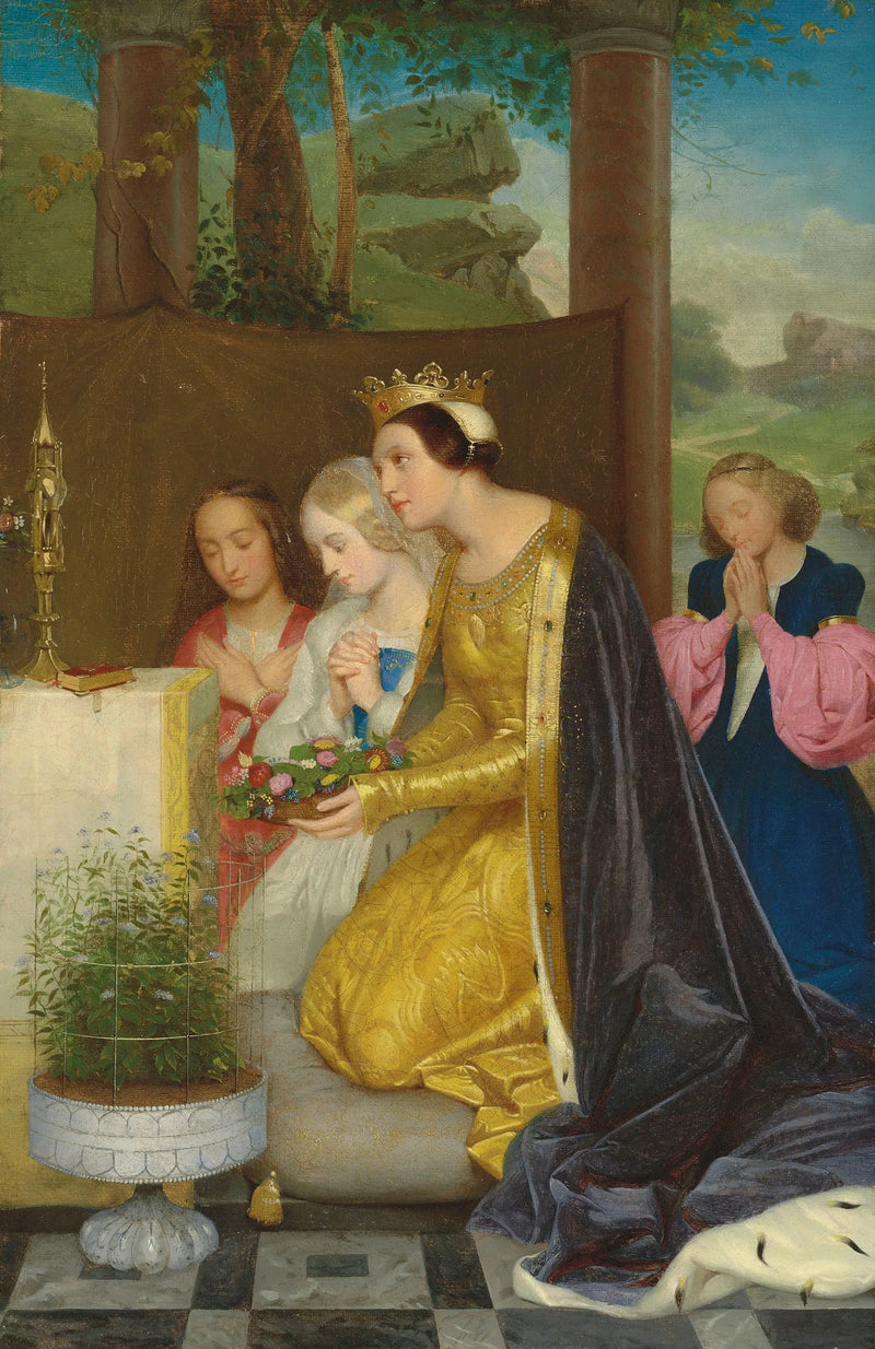 Святая Амелия - Поль Деларош