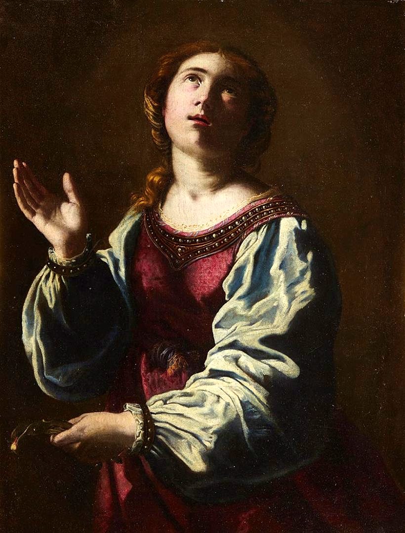 Sainte-Apolline - Artemisia Gentileschi - Alpha Reproduction