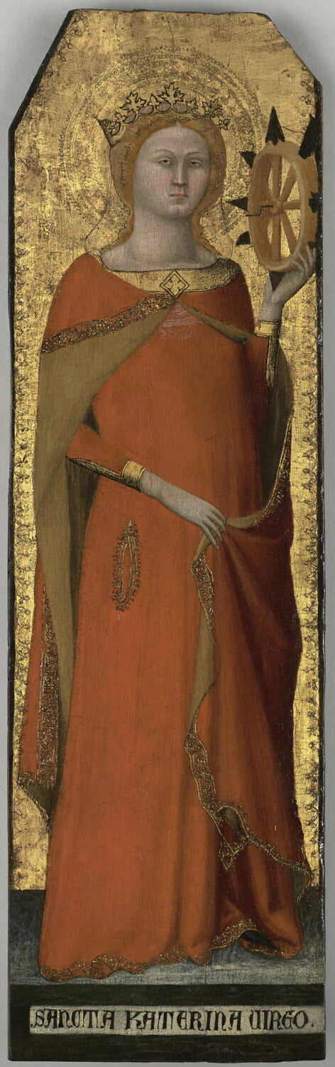 Sainte Catherine d'Alexandrie - Matteo Giovannetti