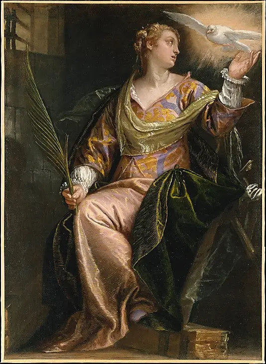 Sainte Catherine d’Alexandrie en prison - Paul Véronèse - Alpha Reproduction