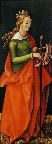 Сент-Катрин - Ганс Бальдунг Грин