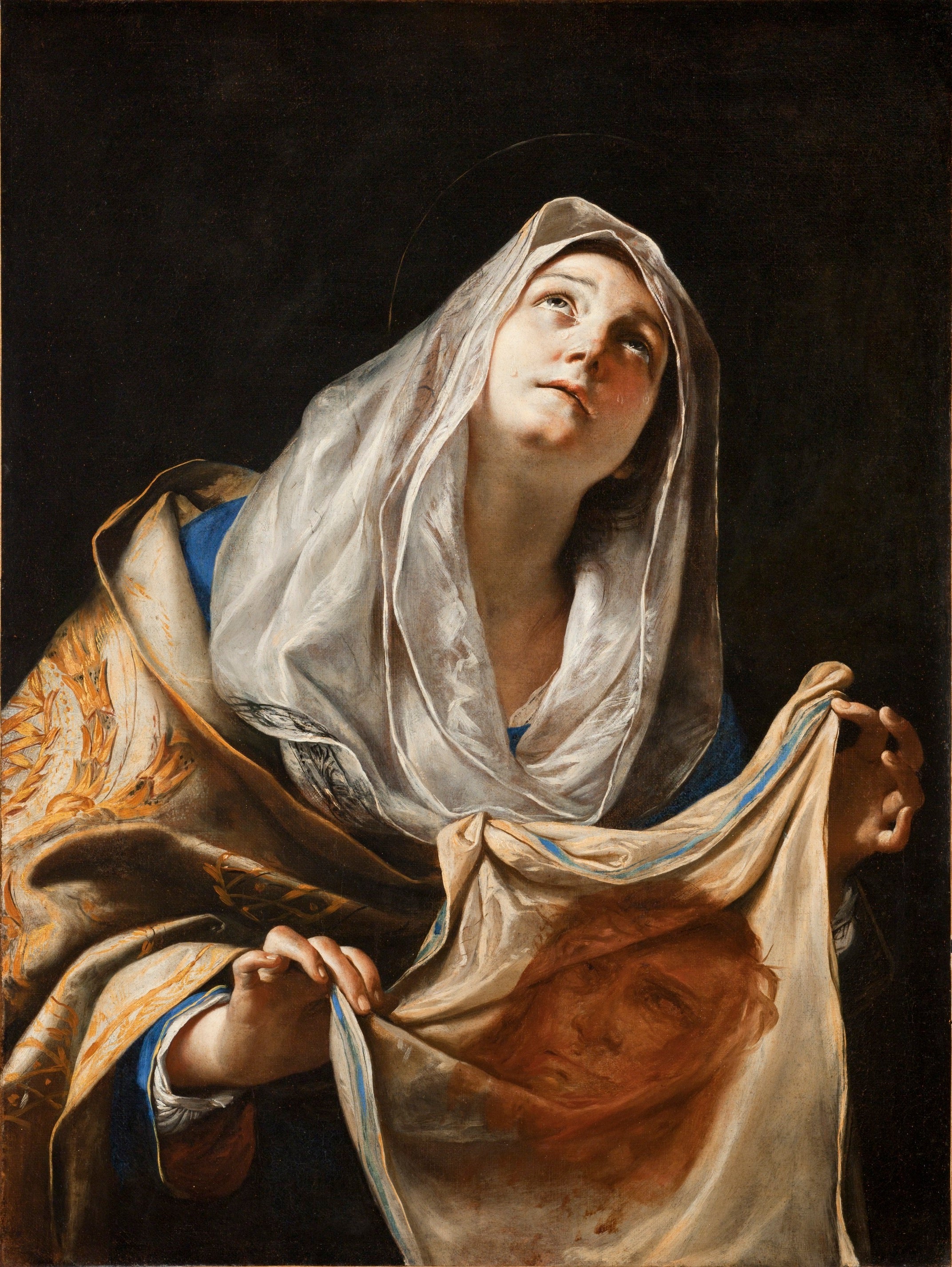 Sainte Véronique locataire son voile - Mattia Preti - Alpha Reproduction
