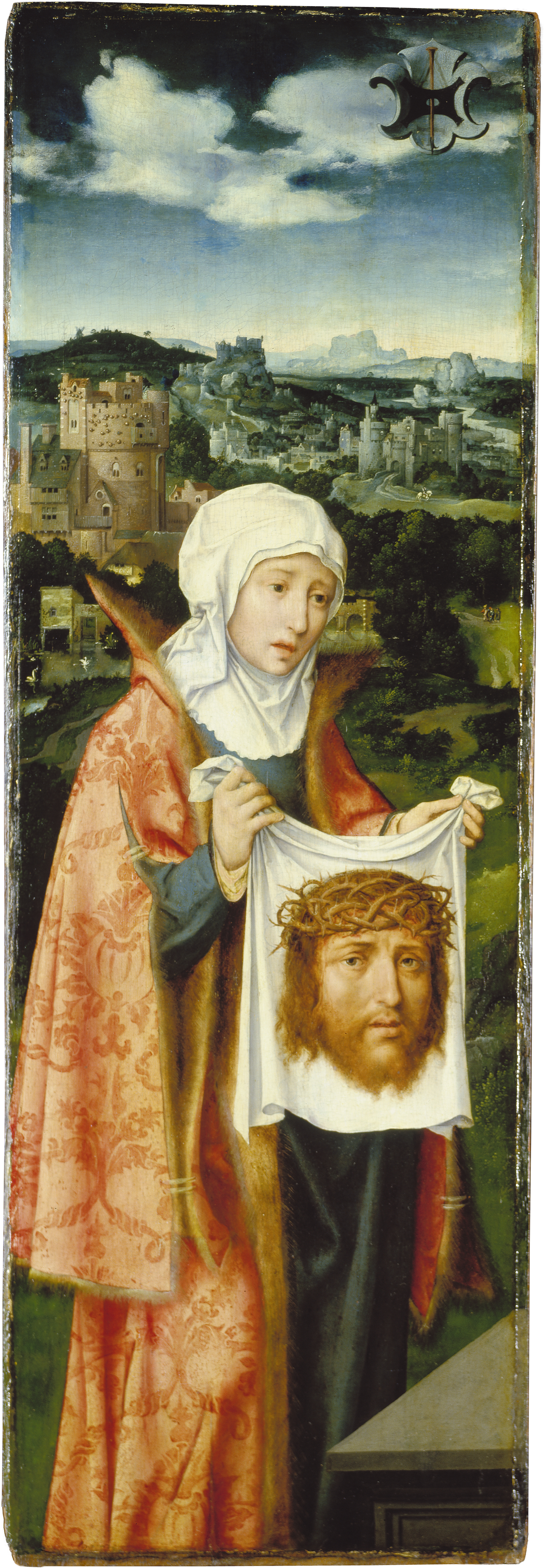 Sainte Véronique présentant le suaire - Joos van Cleve - Alpha Reproduction