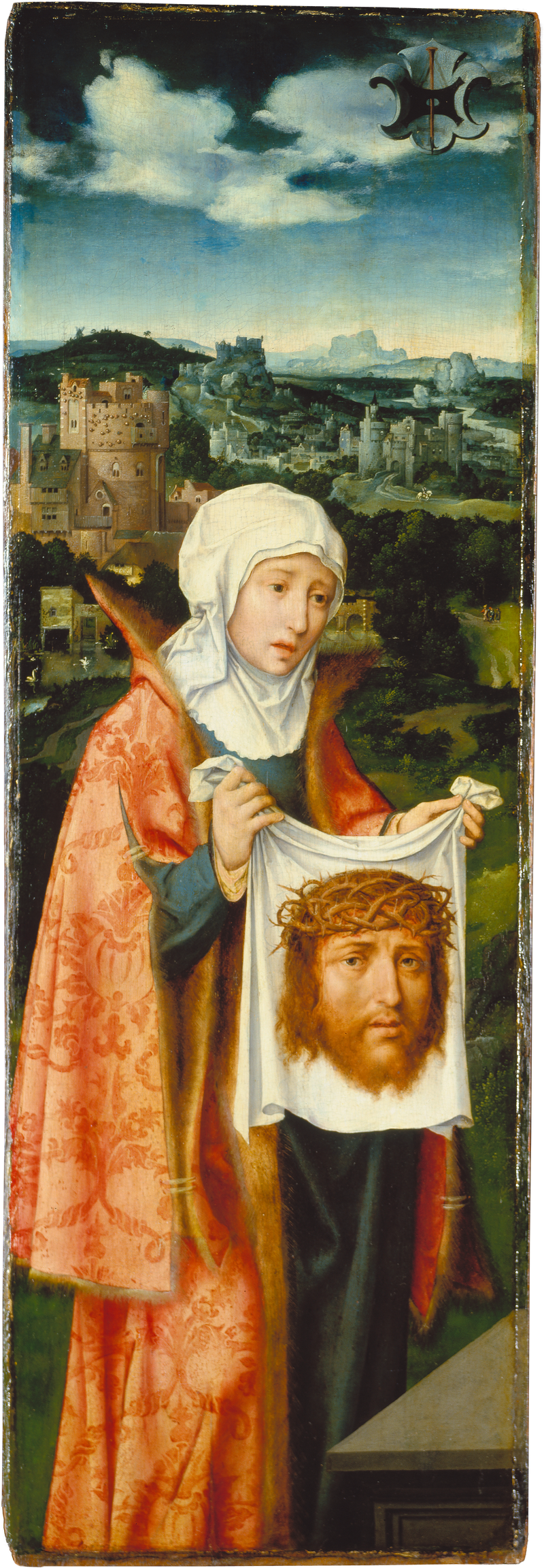 Сент-Вероника, держащая плащаницу - Joos van Cleve