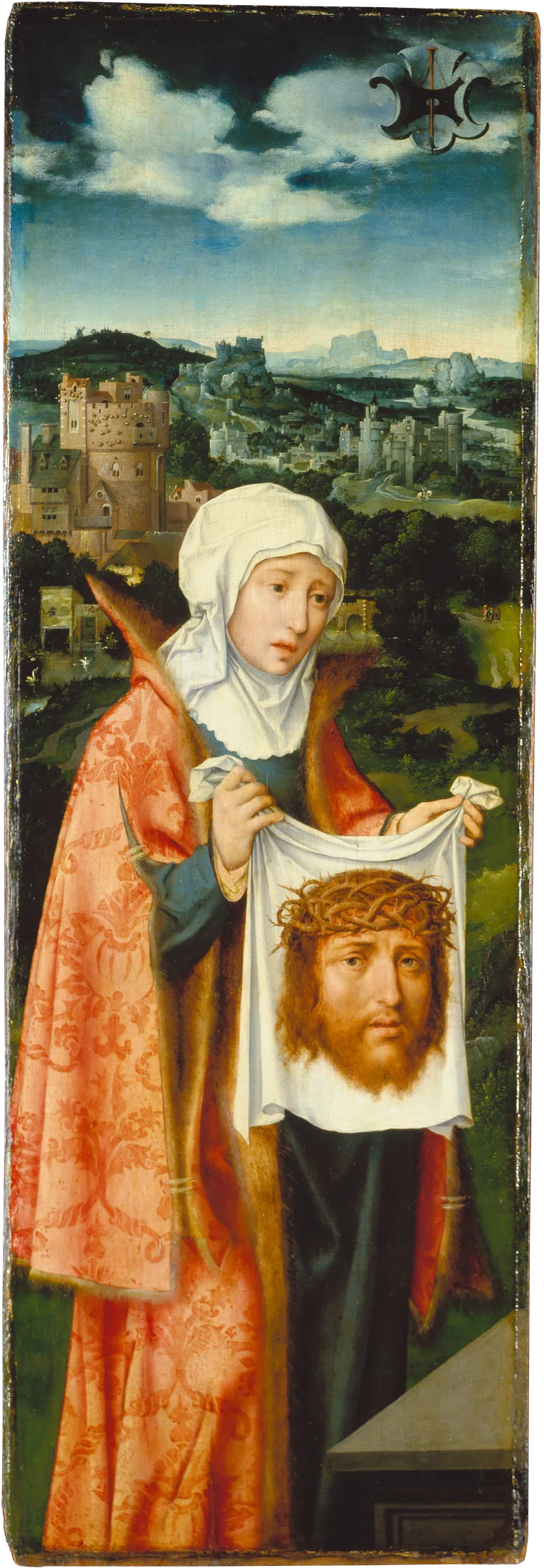Сент-Вероника, держащая плащаницу - Joos van Cleve