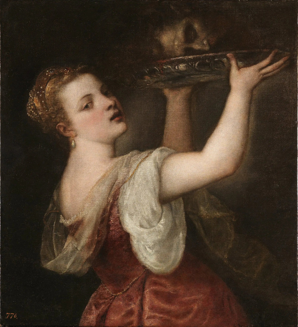Salomé - Titian image 1 reproduction de peinture à l’huile