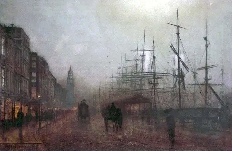 Солтхаус Док, Ливерпуль, 1884 - Джон Аткинсон Гримшоу